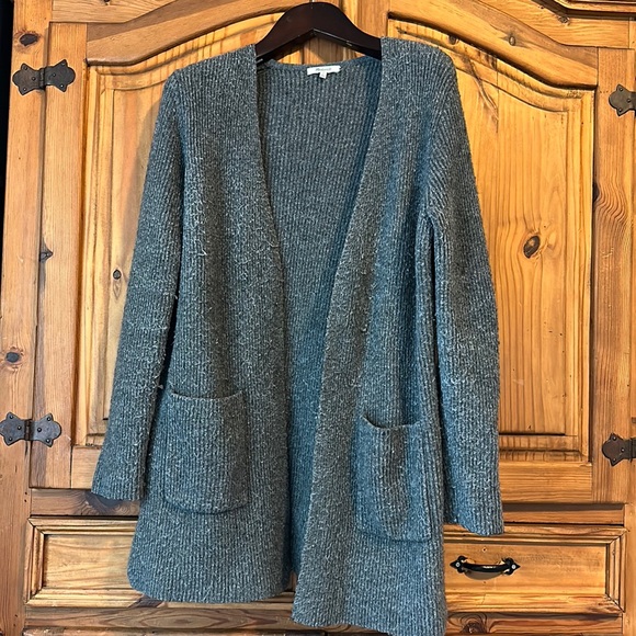 Madewell ribbed knit backstage cardigan sweater - Picture 3 of 4